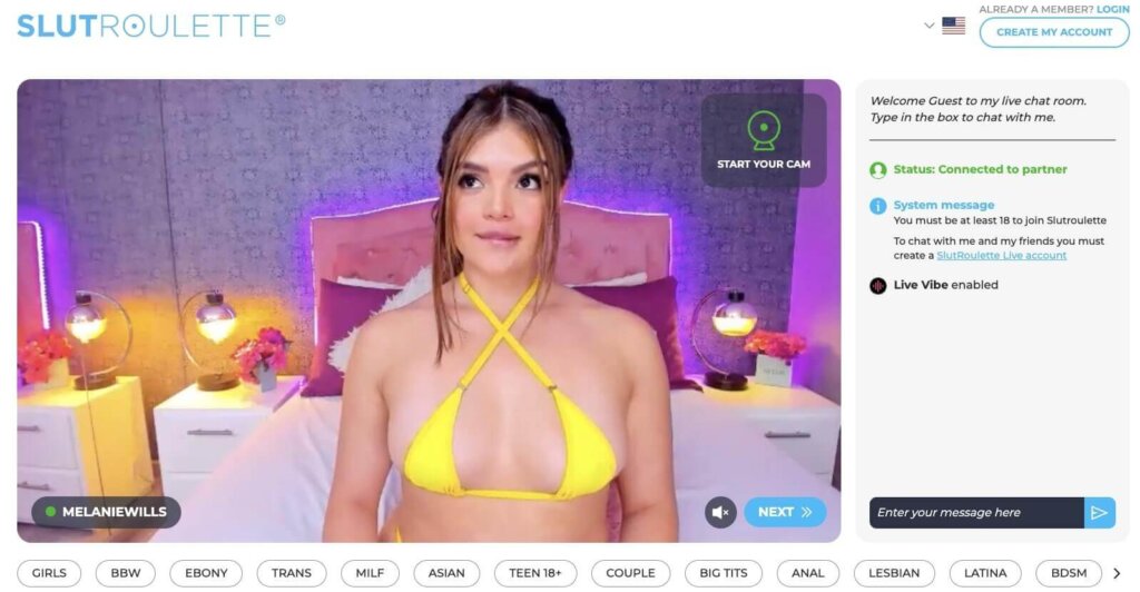 Slutroulette cam-model Slut Roulette Model Main Page